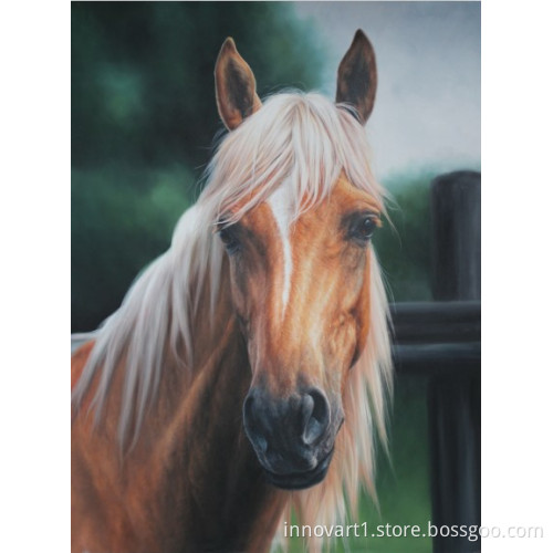 realism animal oil painting on canvas